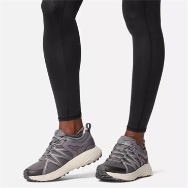 COLUMBIA WOMENS WATERPROOF LACE TRAINER - GREY PURPLE